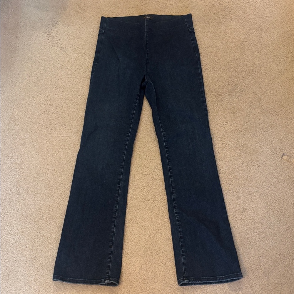 NYDJ | Dark‎ wash, pull-on jeggings - size M (6-8-10) - EUC
